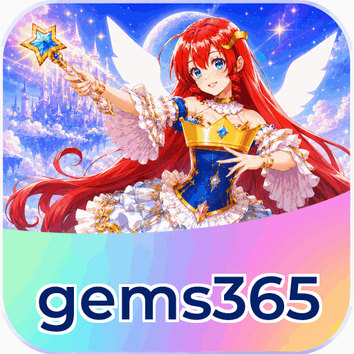Tampilan antarmuka pengguna gems365 yang ramah dan intuitif.